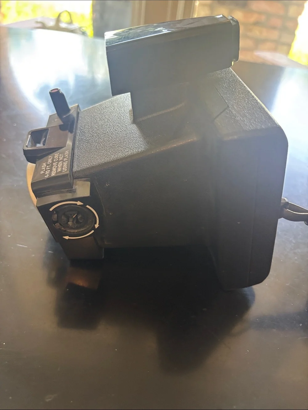 Polaroid Square Shooter 2 Black and Silver Instant Camera